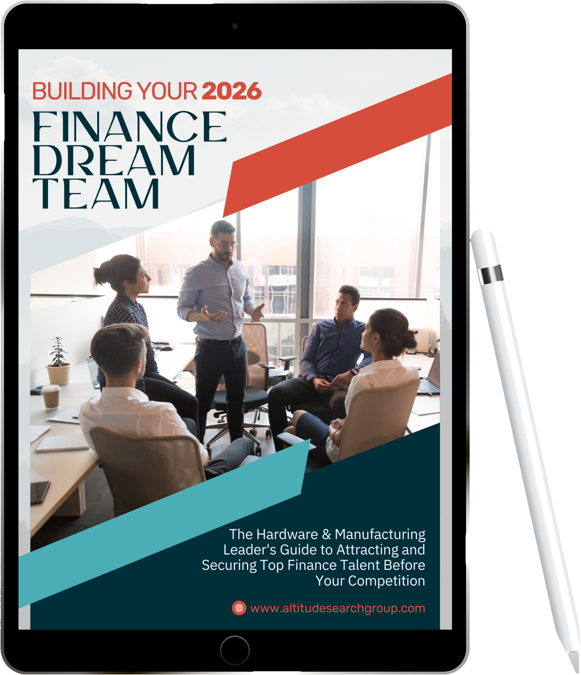 Building Your 2026 Finance Dream Team guide on tablet